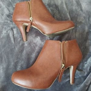 Madden Girl Brown Booties